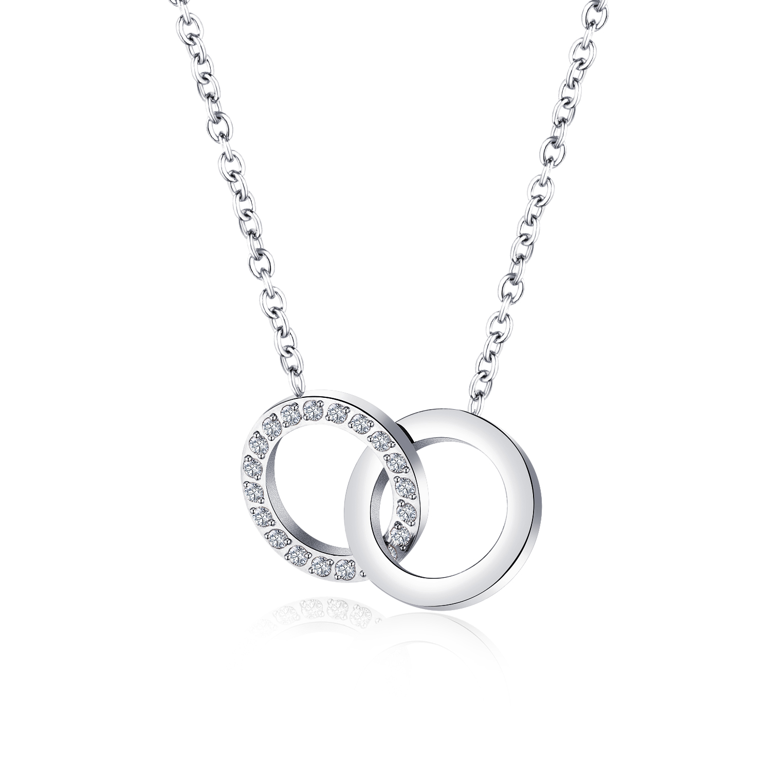 Duble Rings necklace