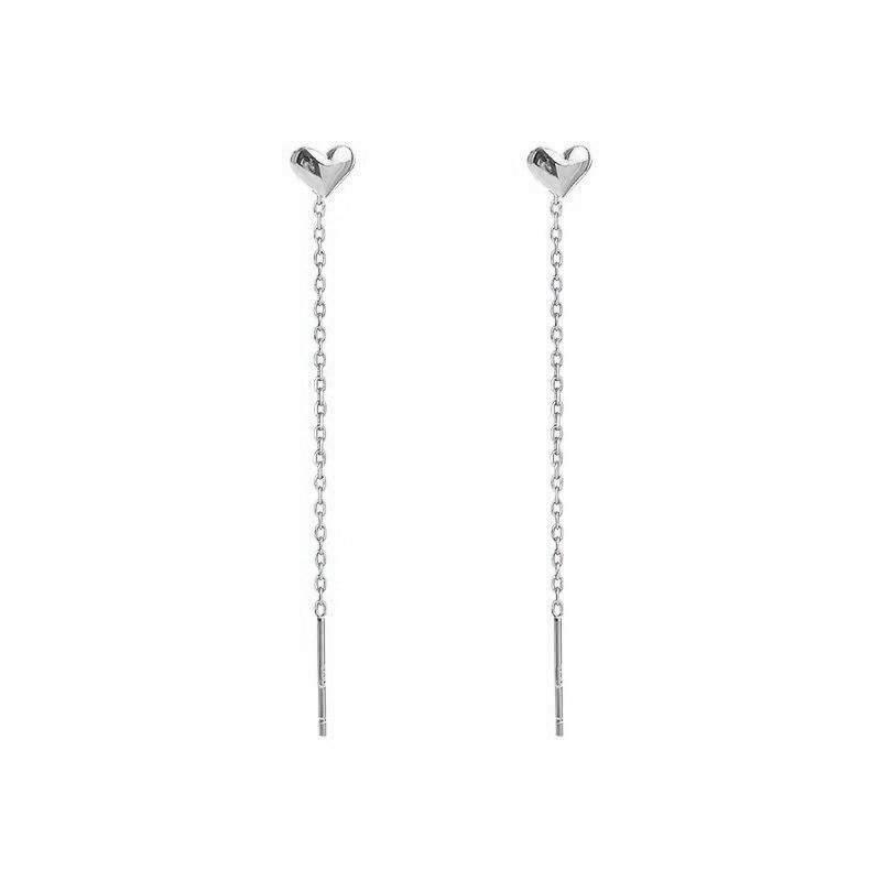 SLUYNZ Set Gioielli Cuore In Argento Per Donna – Orecchini A Cuore E Pendente, Regalo Per Ragazze