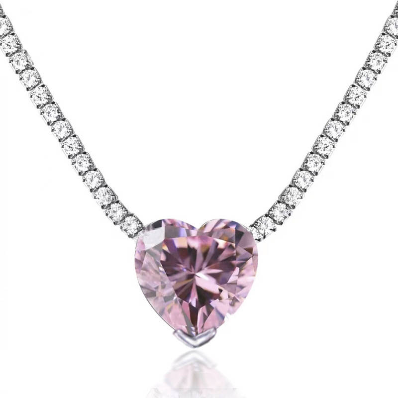 Pink Heart necklace